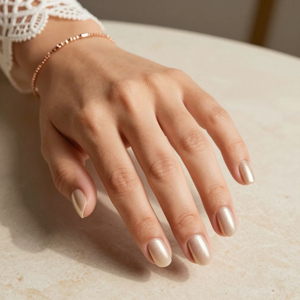 Shimmery Champagne Glow