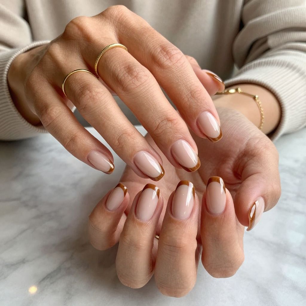 Cinnamon Chrome French Twist