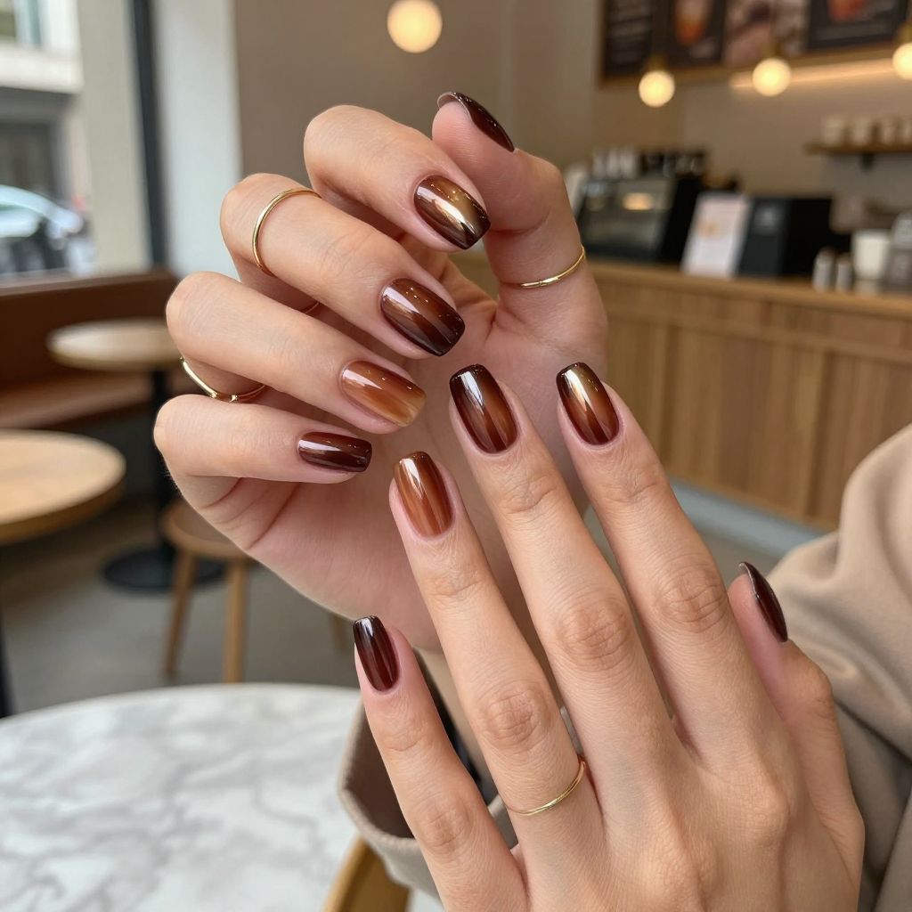 Coffee Bean Chrome Glow
