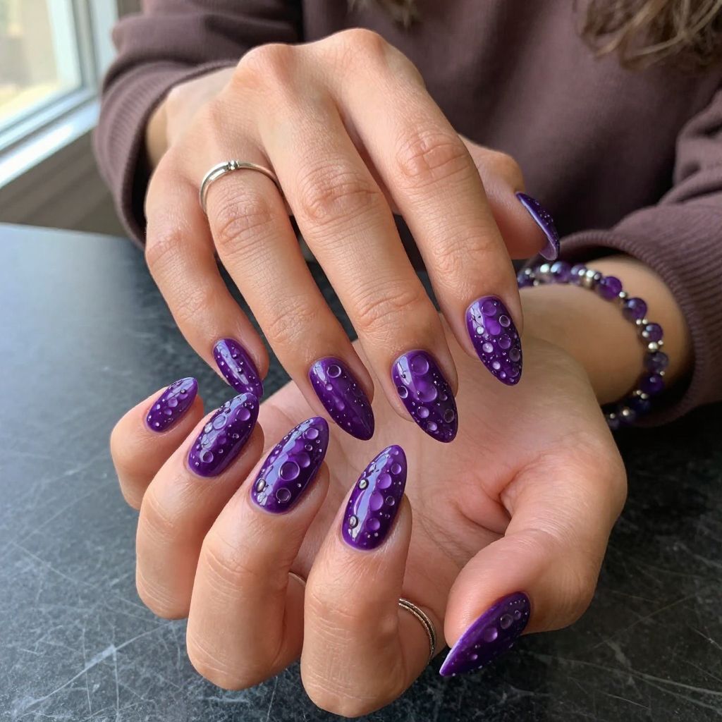Violet Bubble Mosaic