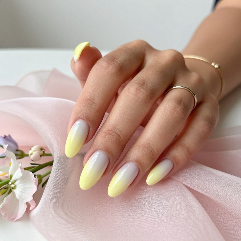 Pastel Yellow Ombre