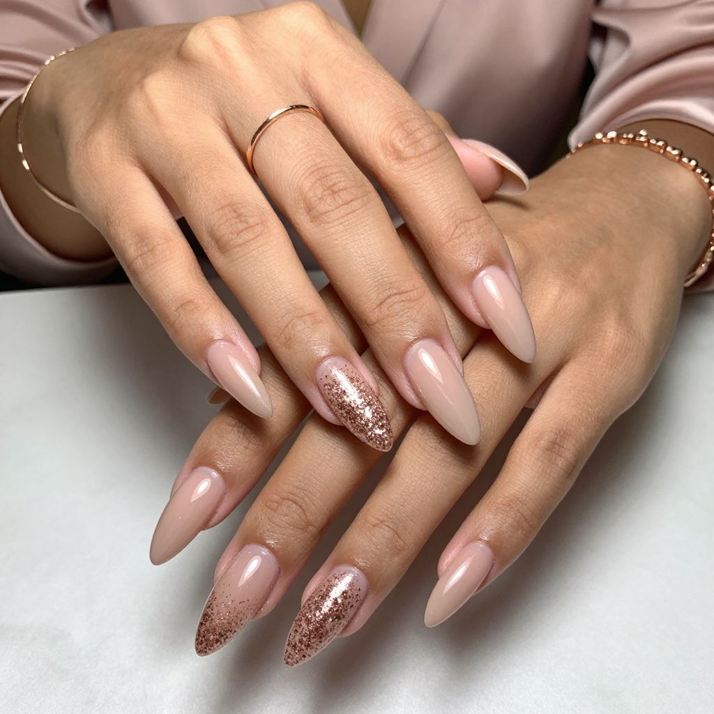 Sunset Boulevard Glitter Fade