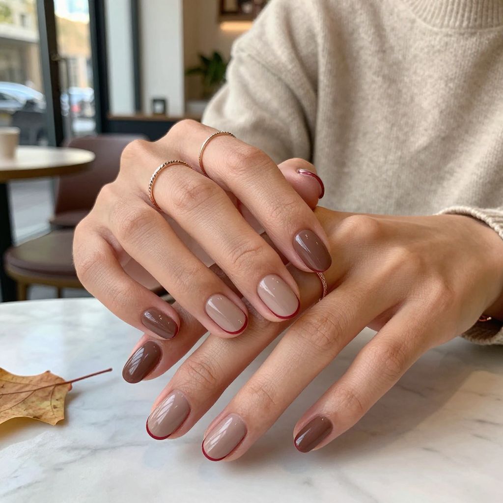 French Cherry Mocha Outline