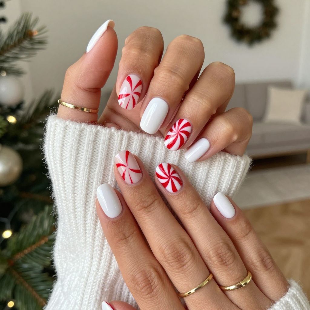 Peppermint Swirl Simplicity