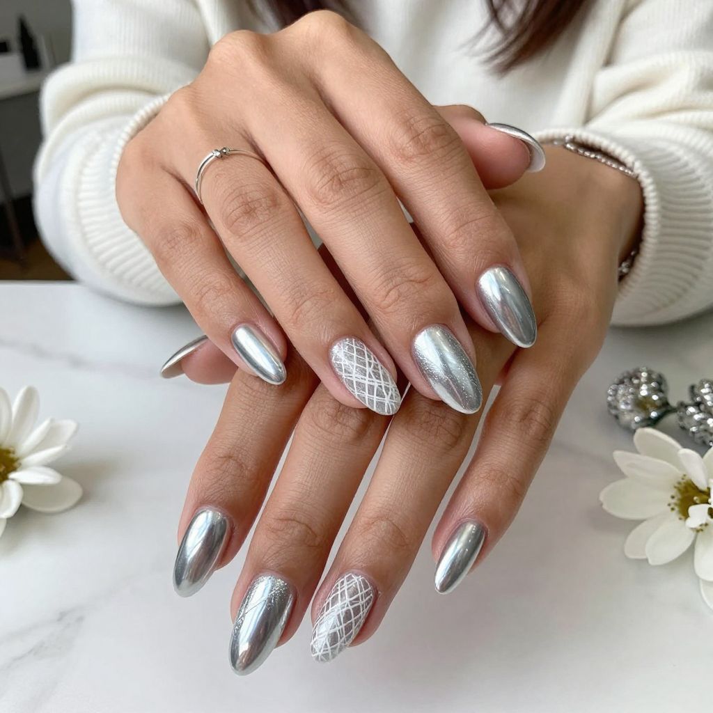 Silver Starlight Mesh