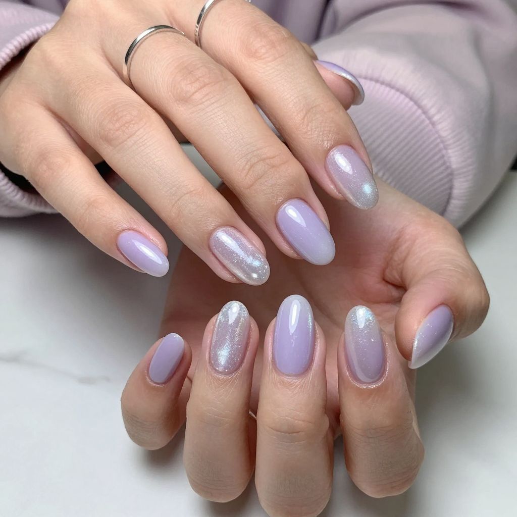 Icy Lavender Glow