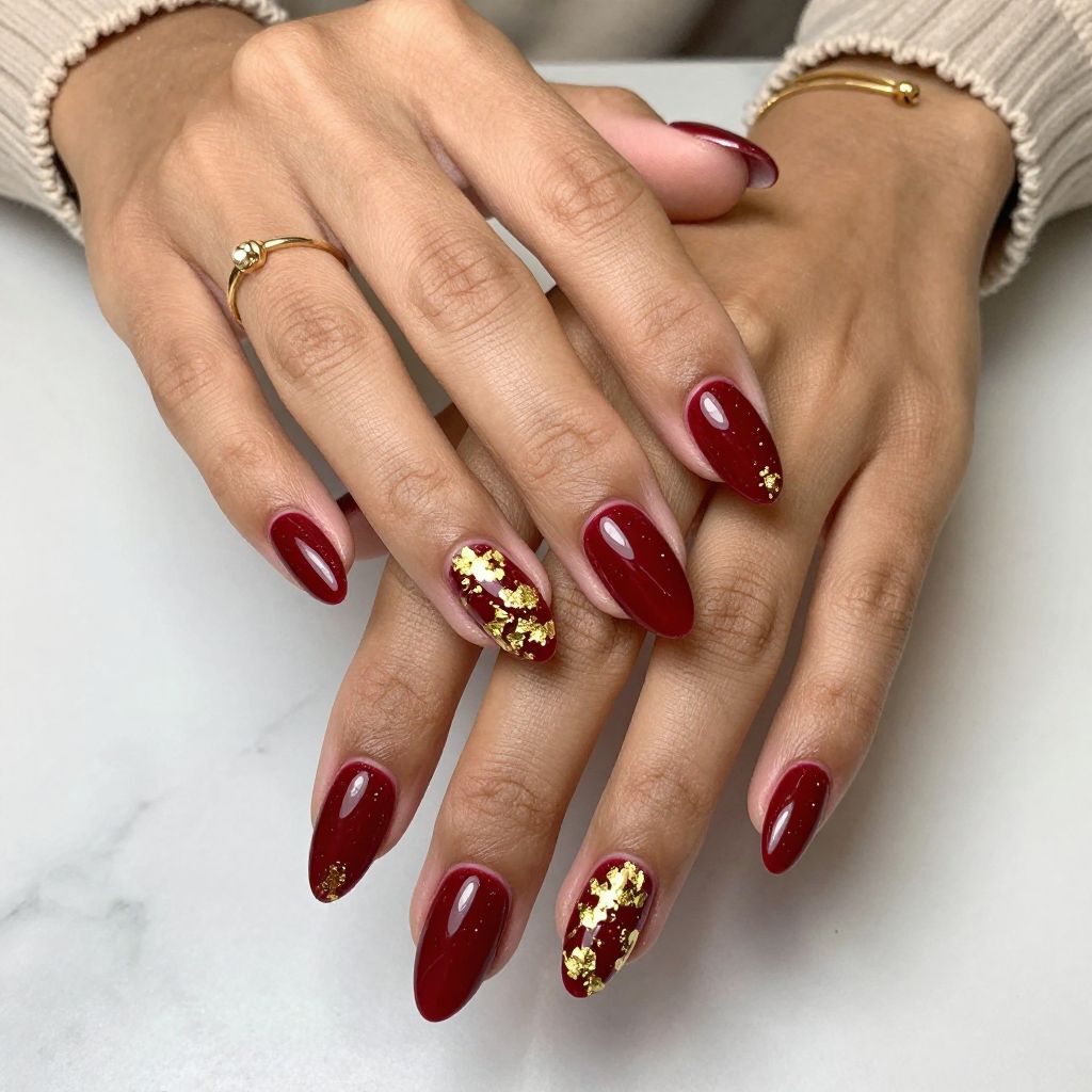 Classic Red with Gold Foil