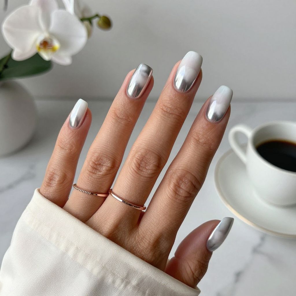 Chrome Cloud Gradient