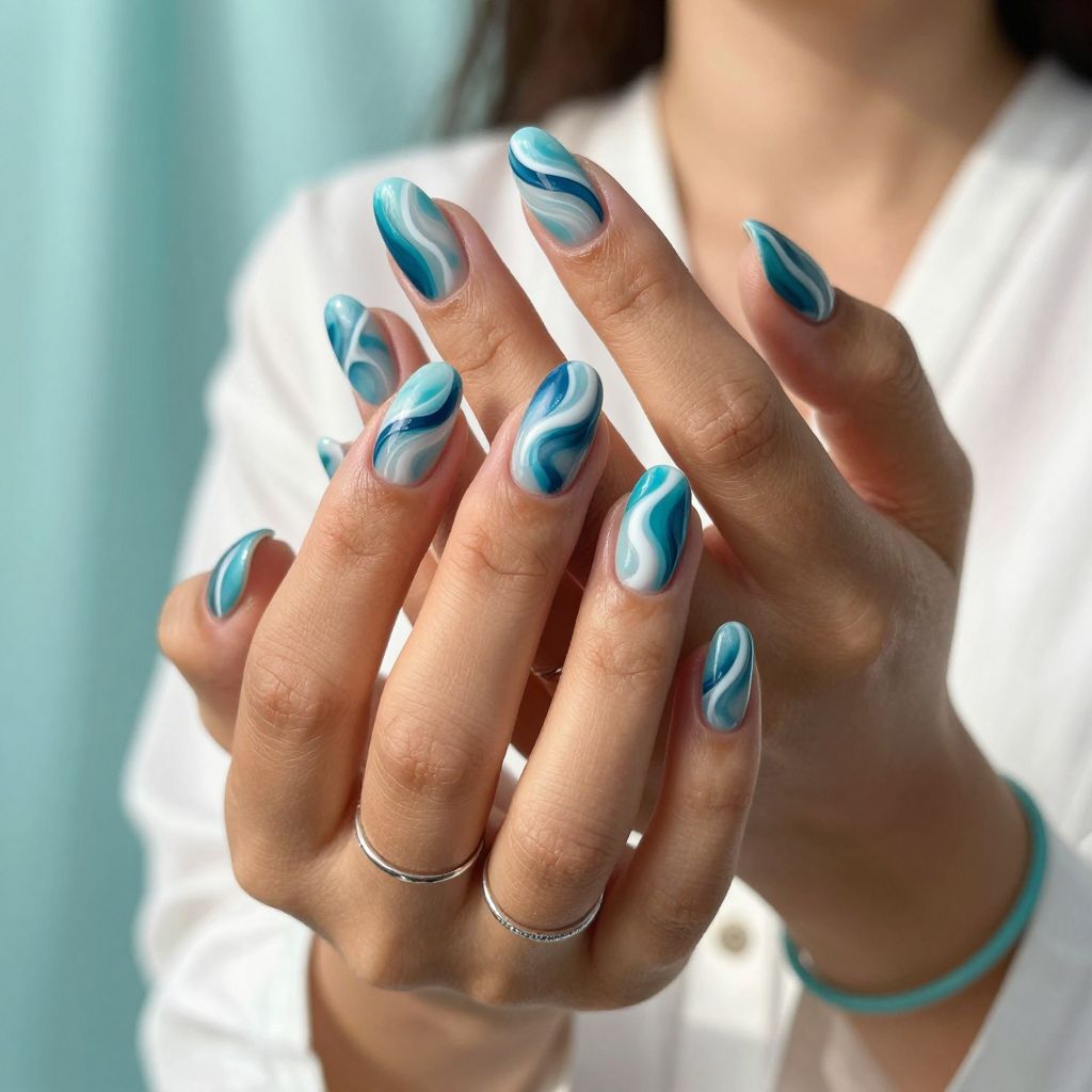 Ocean Wave Swirls