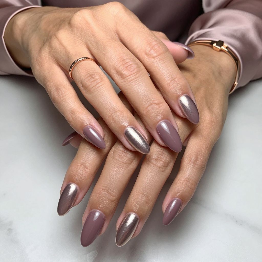 Metallic Mauve Magic