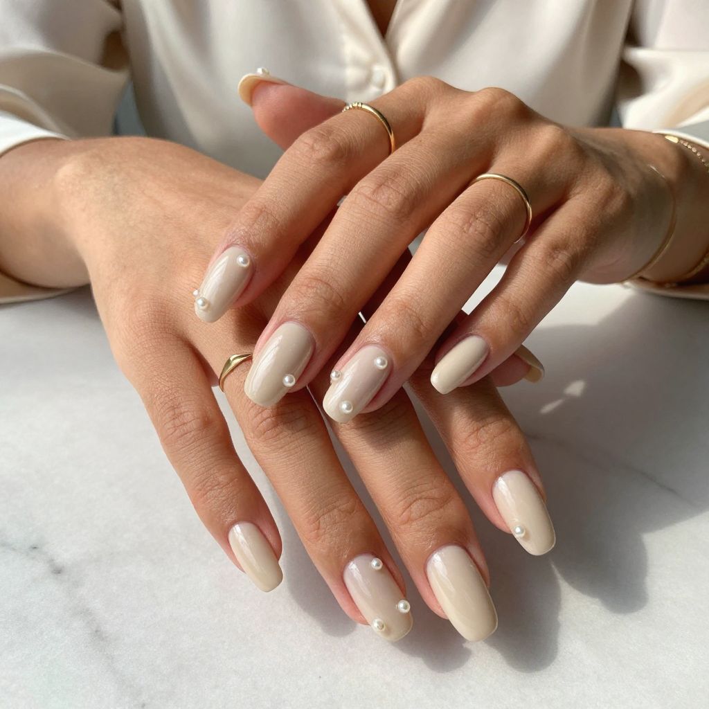 Pearl-Stud Elegance