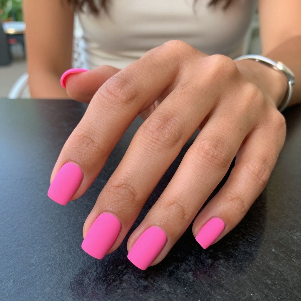 Vibrant Fuchsia with Matte Finish