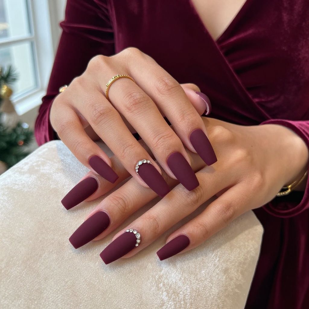 Velvet Plum with Jewels