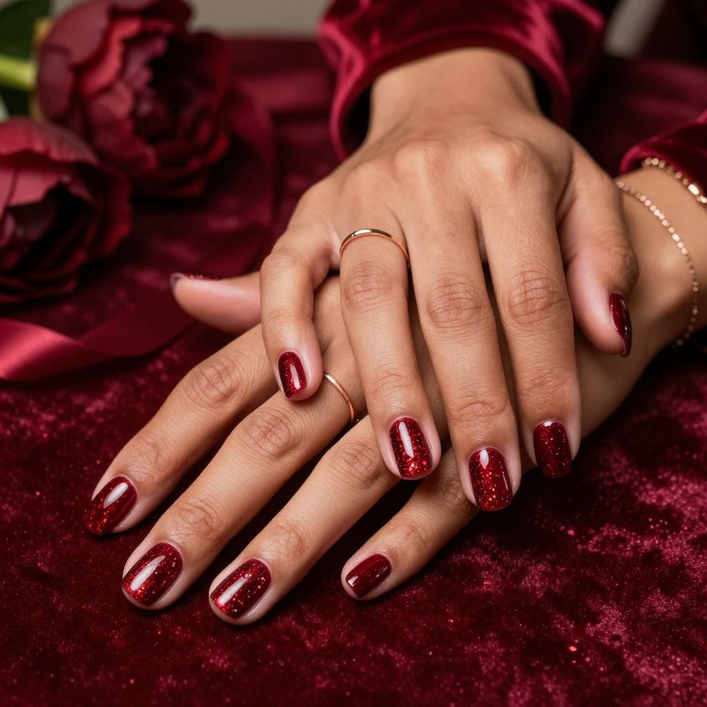Garnet Gemstone Sparkle