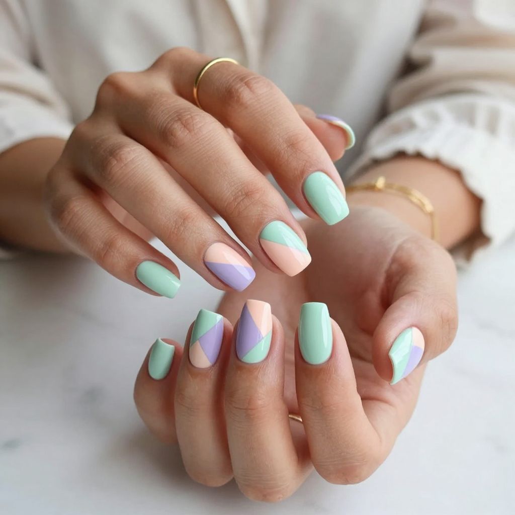 Pastel Geometric Play
