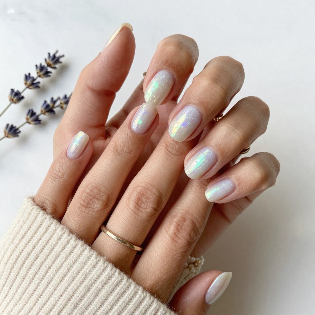Iridescent Ghostly Opal