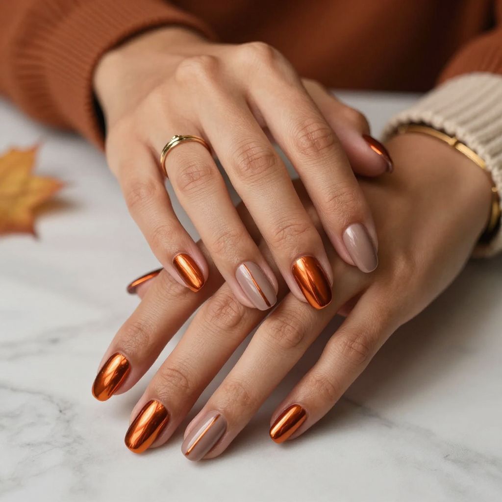 Metallic Copper Accents