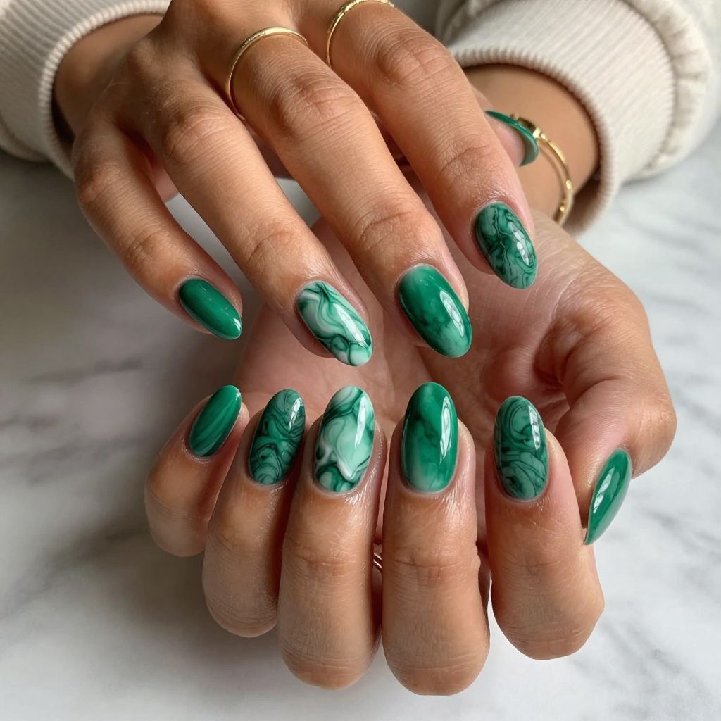 Emerald Marble Masterpiece