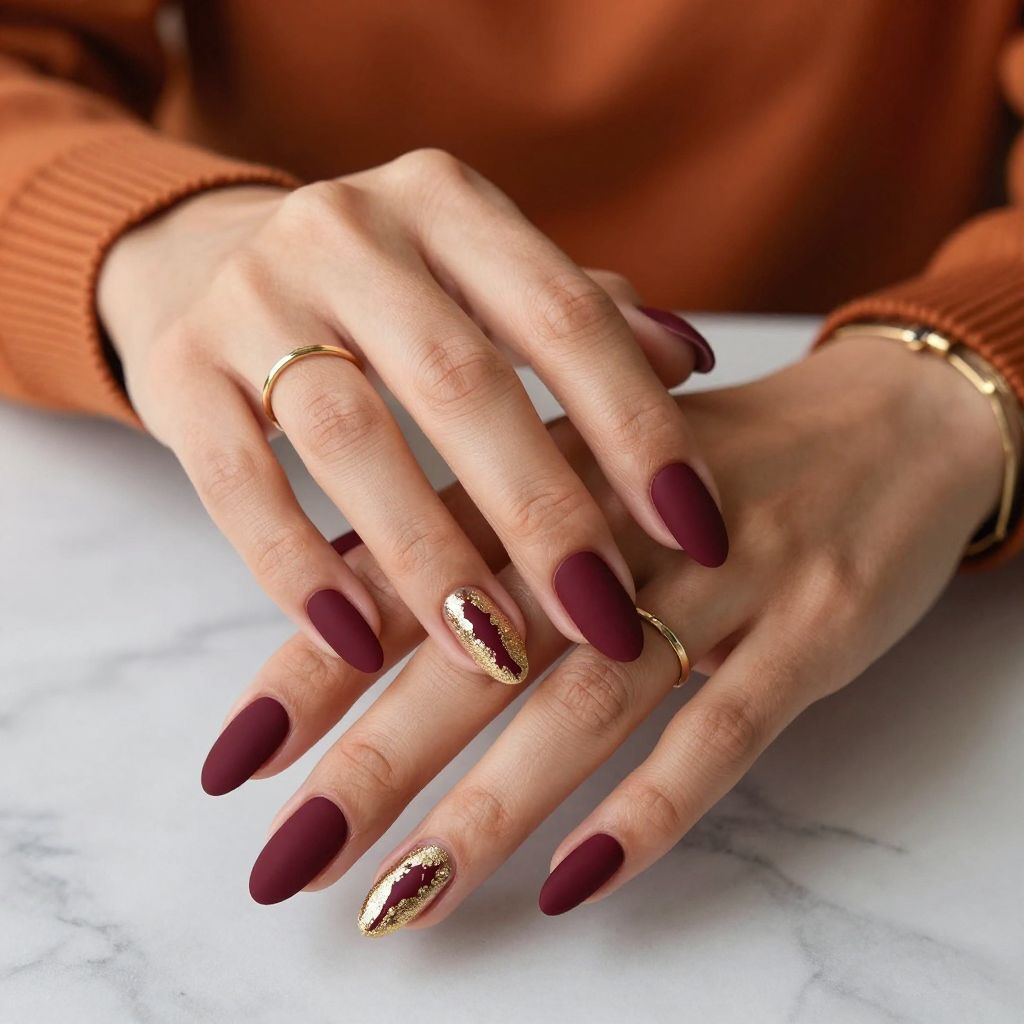 Deep Burgundy Velvet