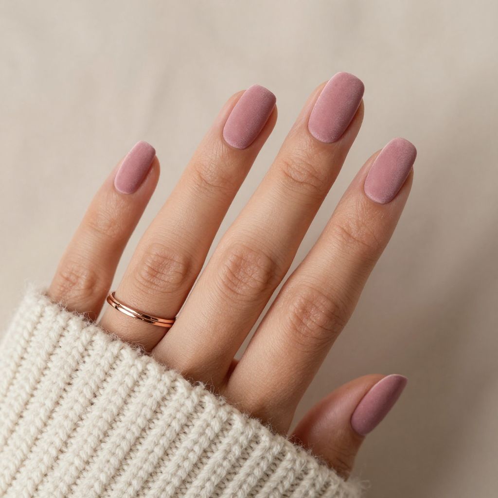 Velvet Touch in Dusty Rose