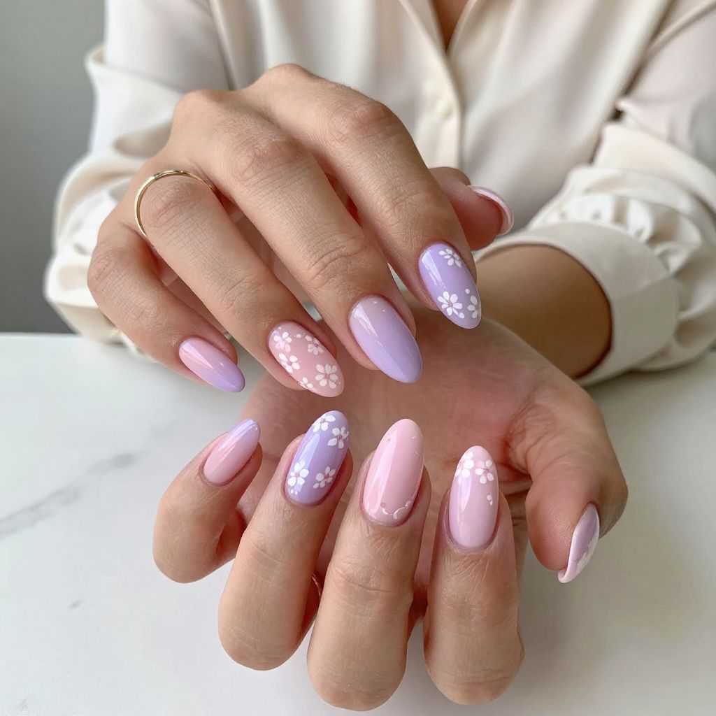 Delicate Pastel Blossoms