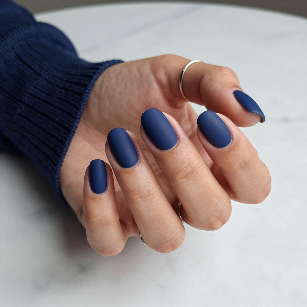 Midnight Blue Matte Mystery