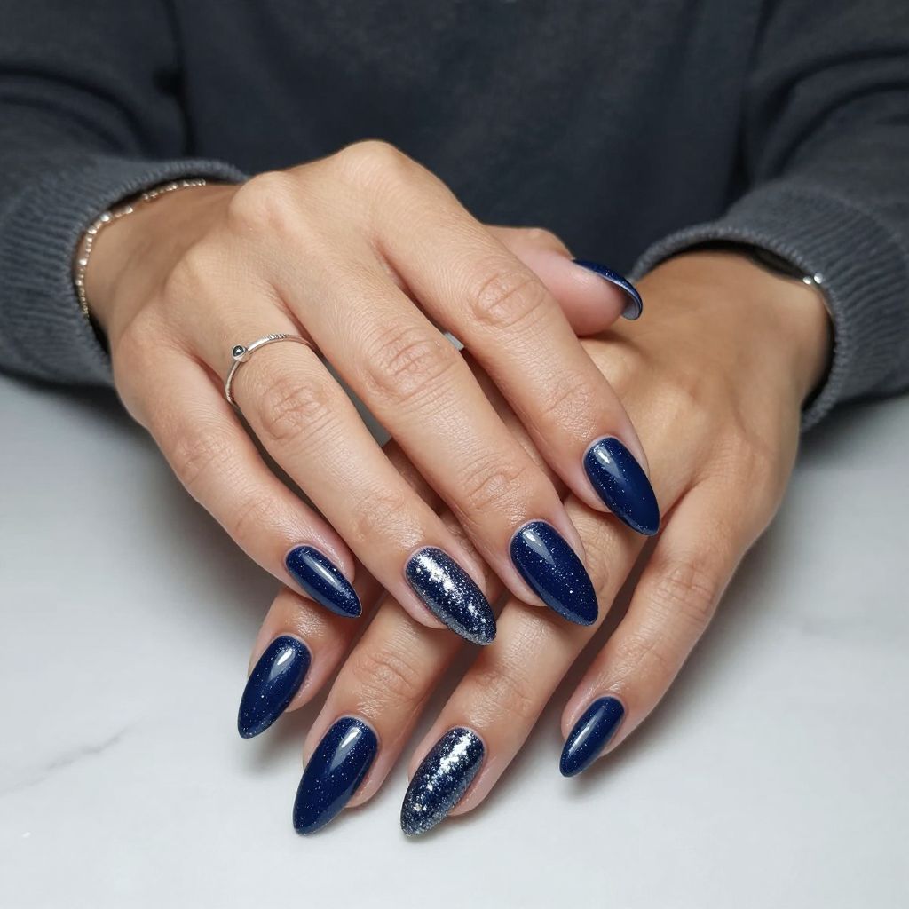Midnight Blue Sparkle
