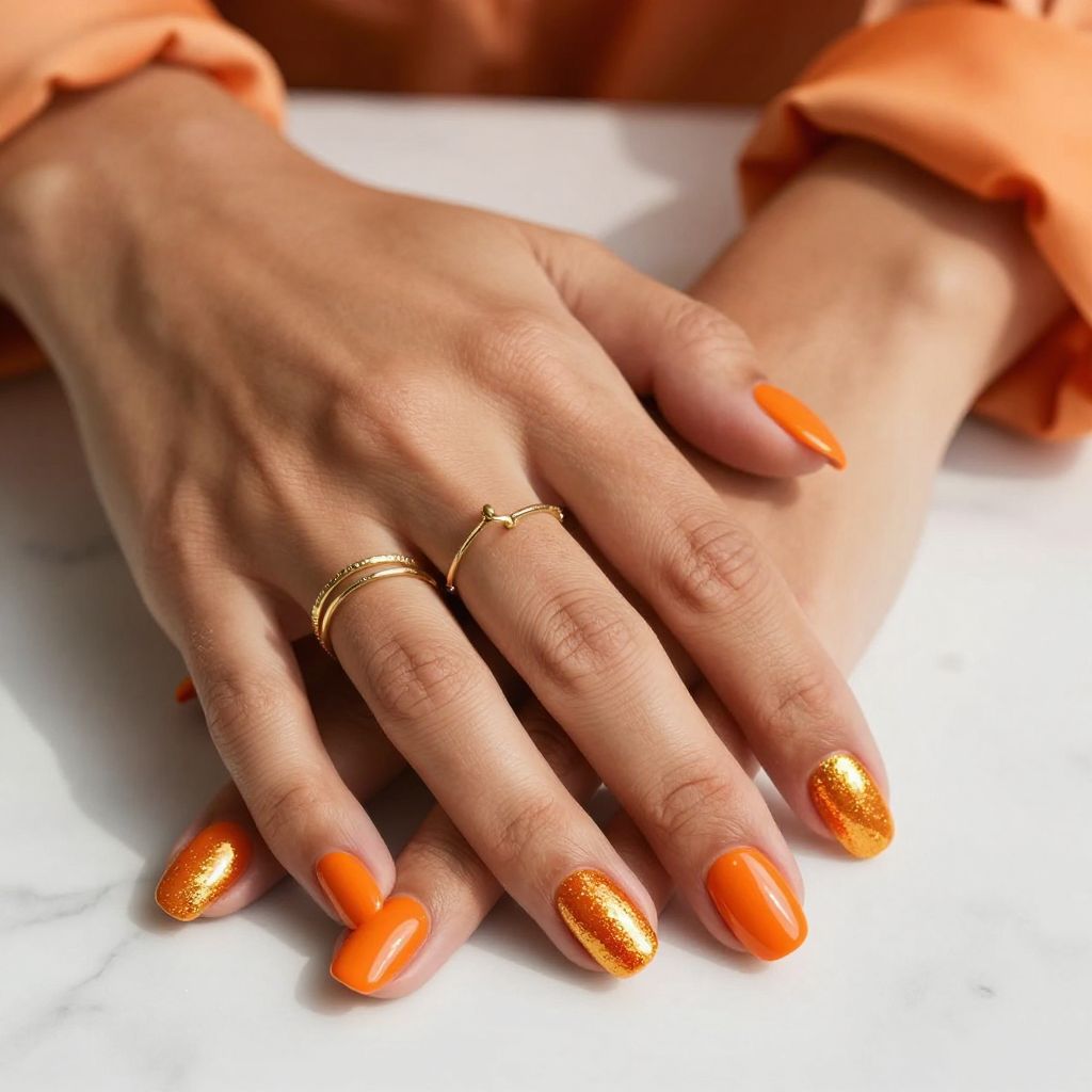 Sunset Orange Glow