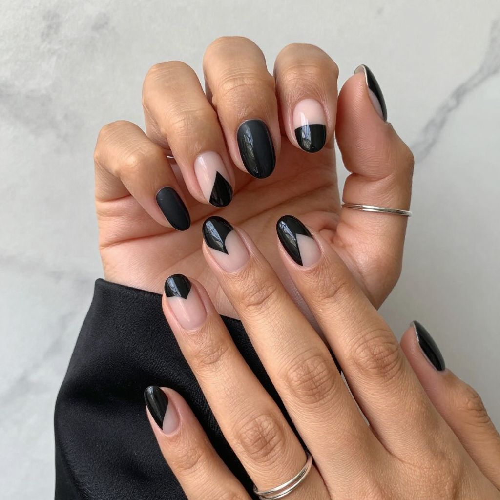 Gothic Negative Space Geometry