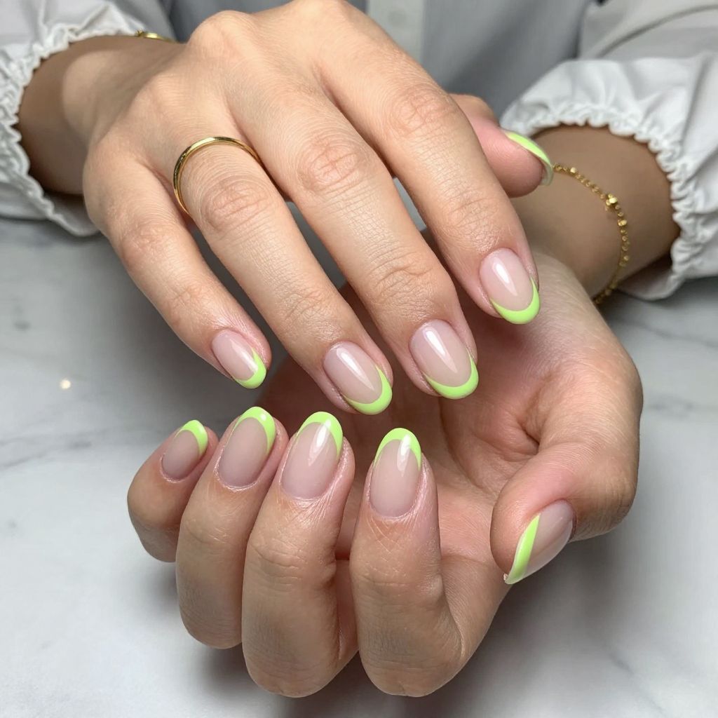 Neon Stripe Overlay