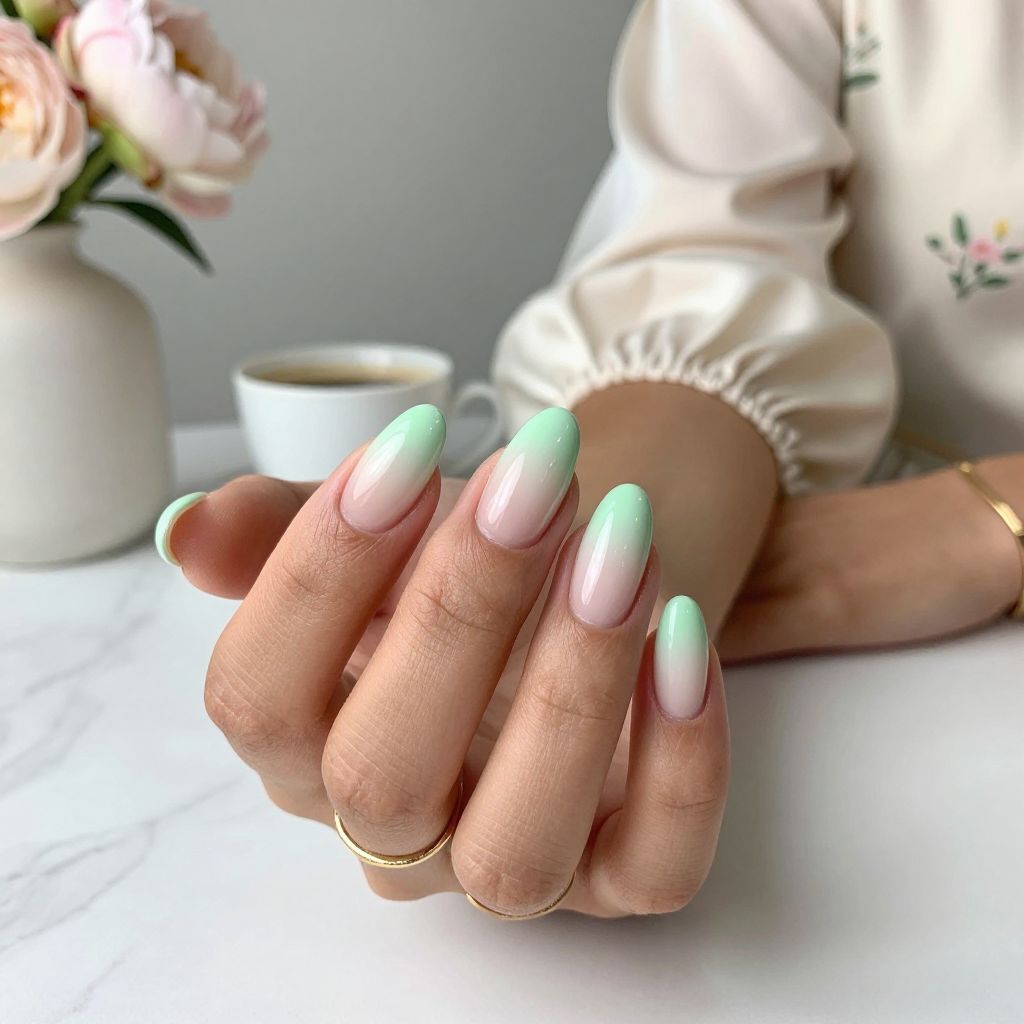 Pastel Green Gradient