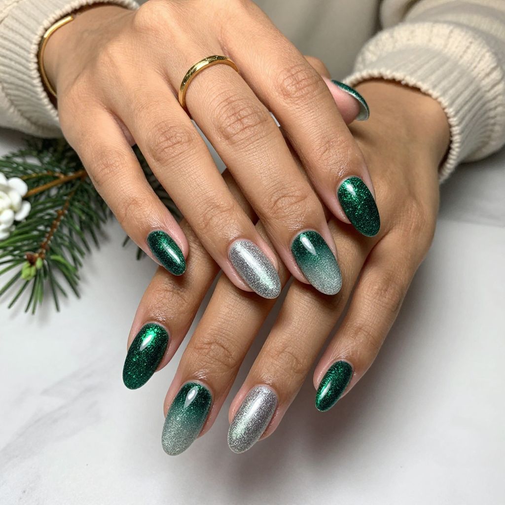 Sparkling Grinch Sparkle Gradient