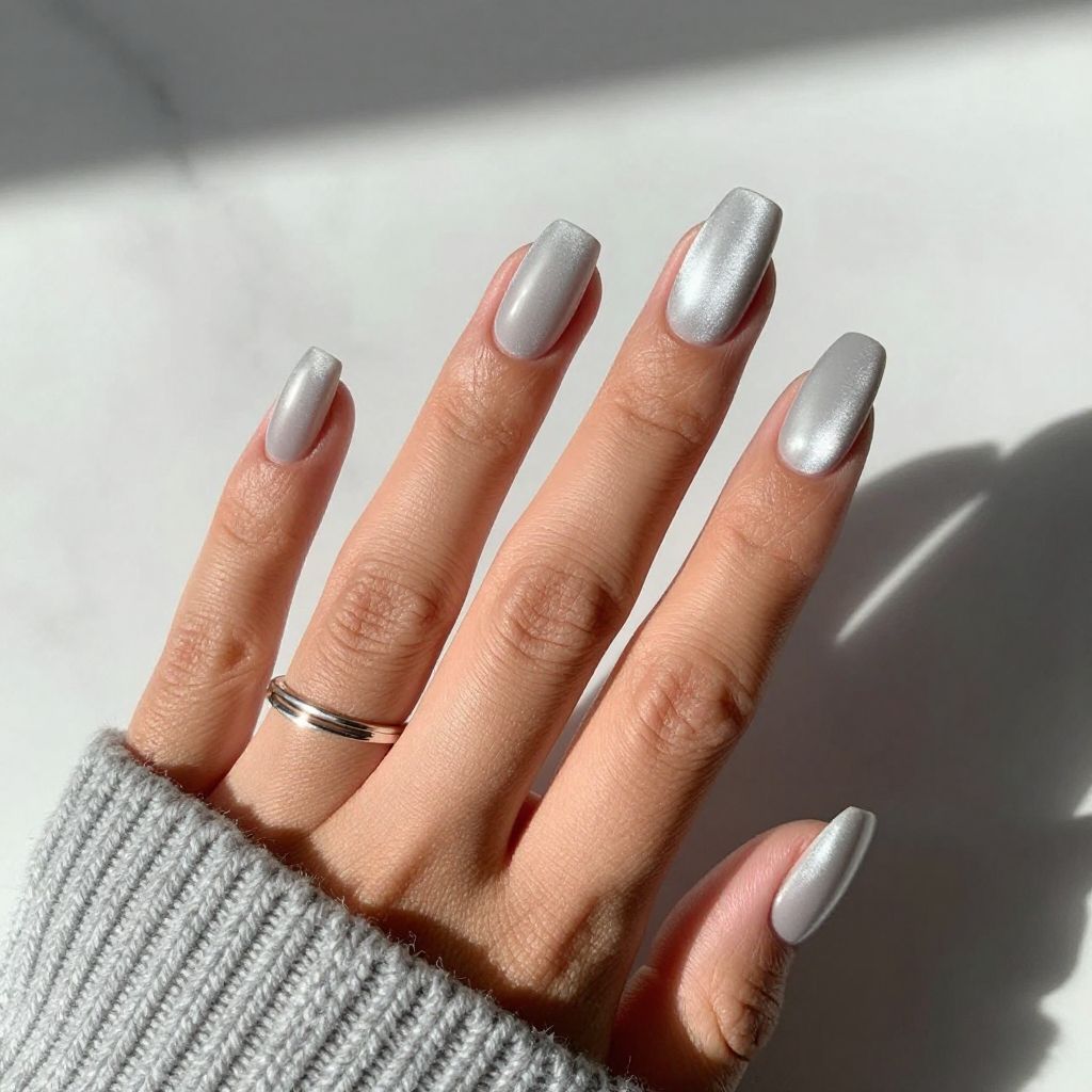 Icy Silver Matte