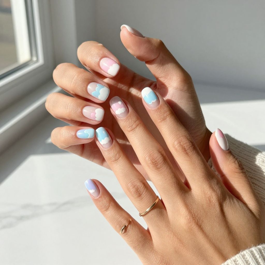 Delicate Pastel Clouds