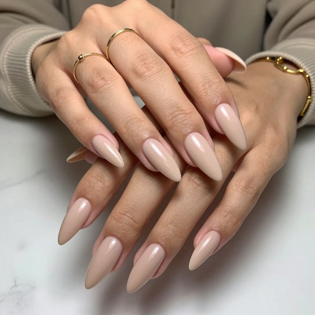 Classic Elegant Nude Stiletto
