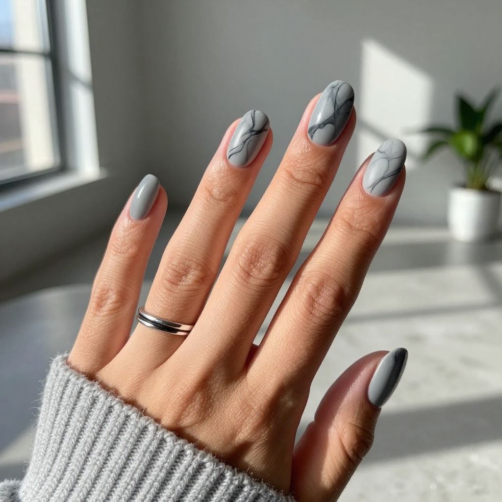 Moody Grey Marble