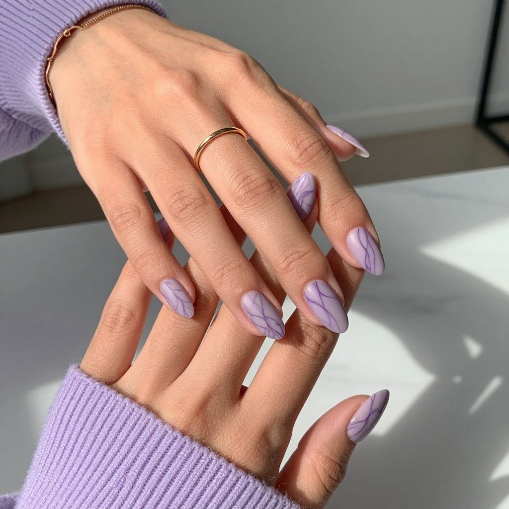 Smoky Purple Veins