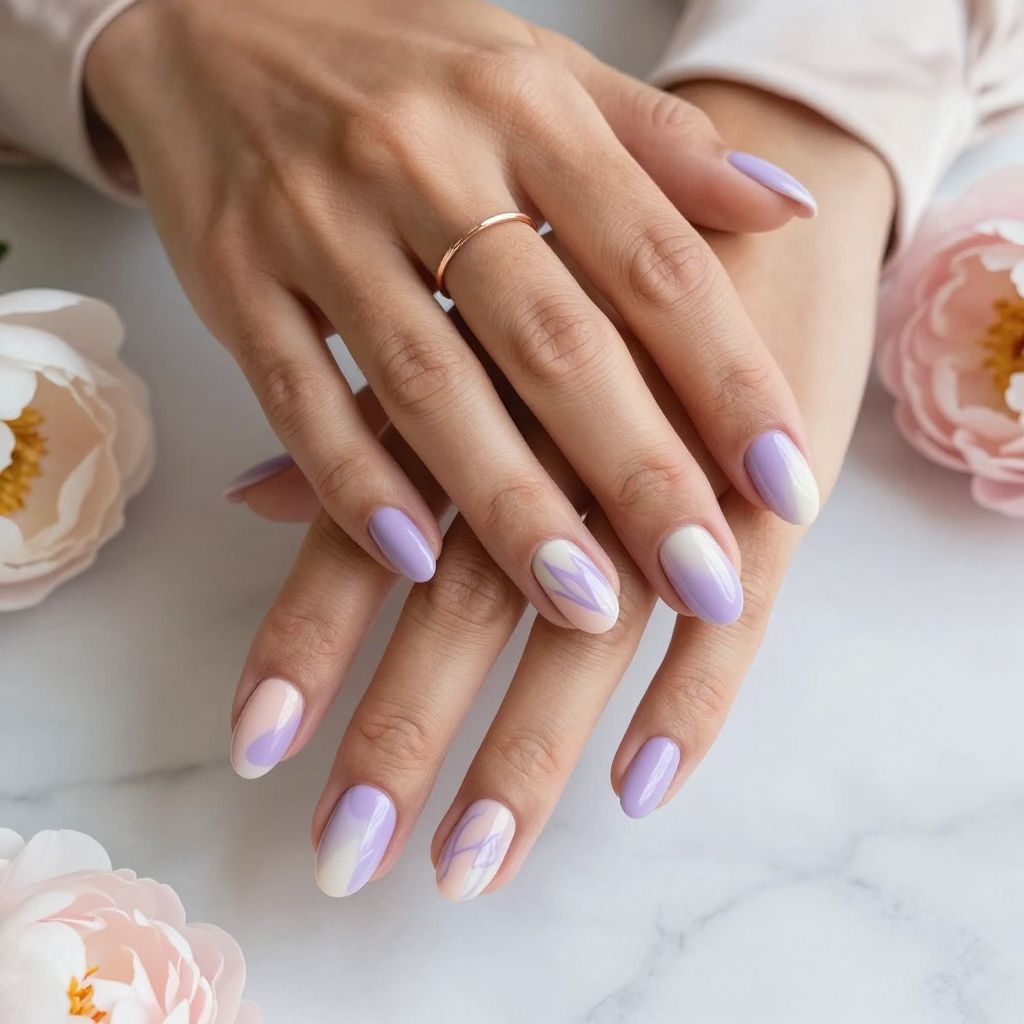 Soft Lilac Swirl Delight