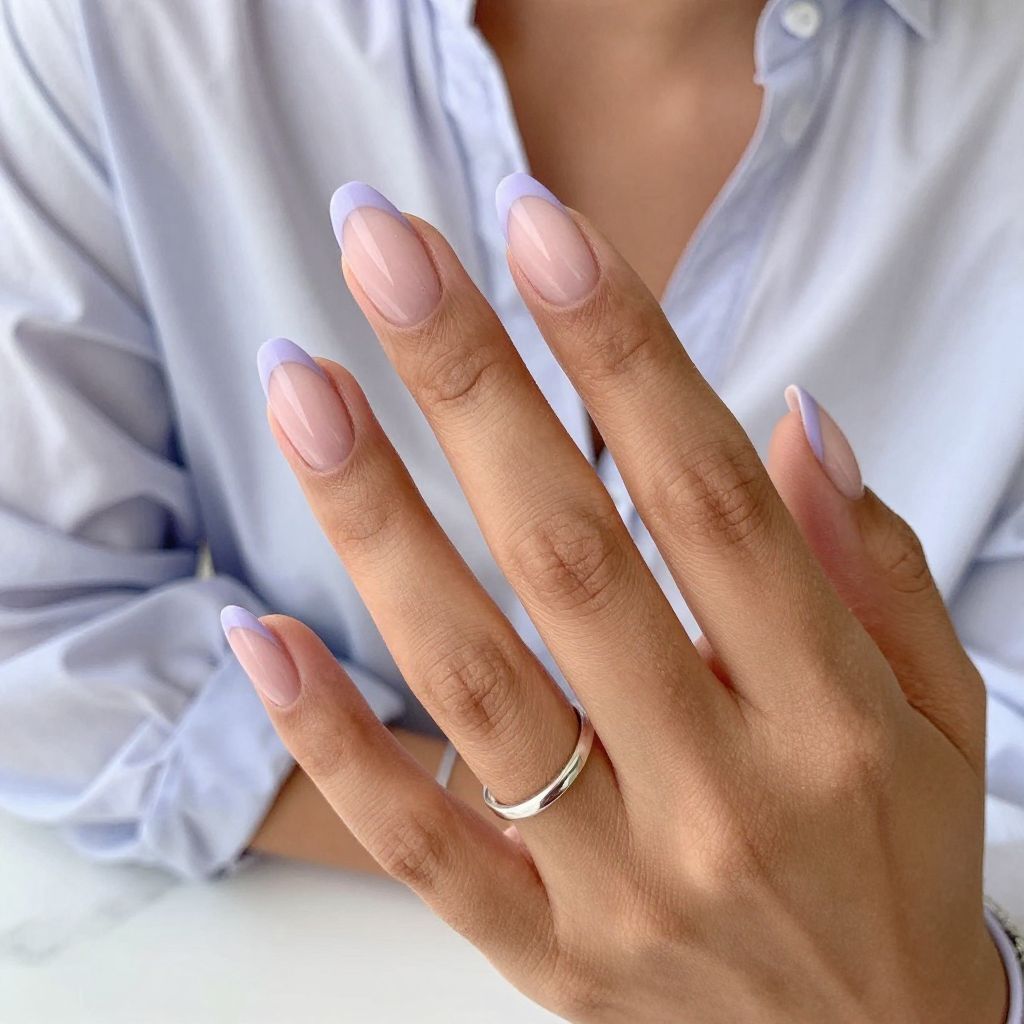 Lavender Frost Tips