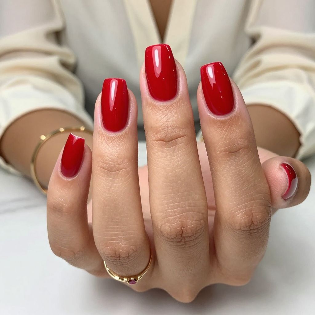 Bold Cherry Red Shine