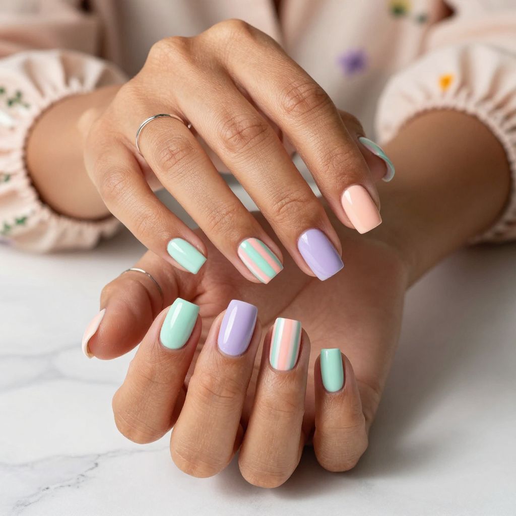 Pastel Striped Play