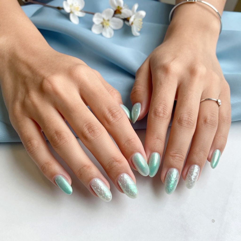 Iridescent Scale Glam