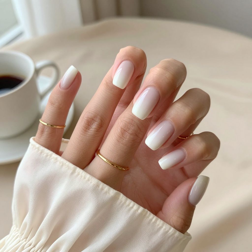 Soft Milky Ombre