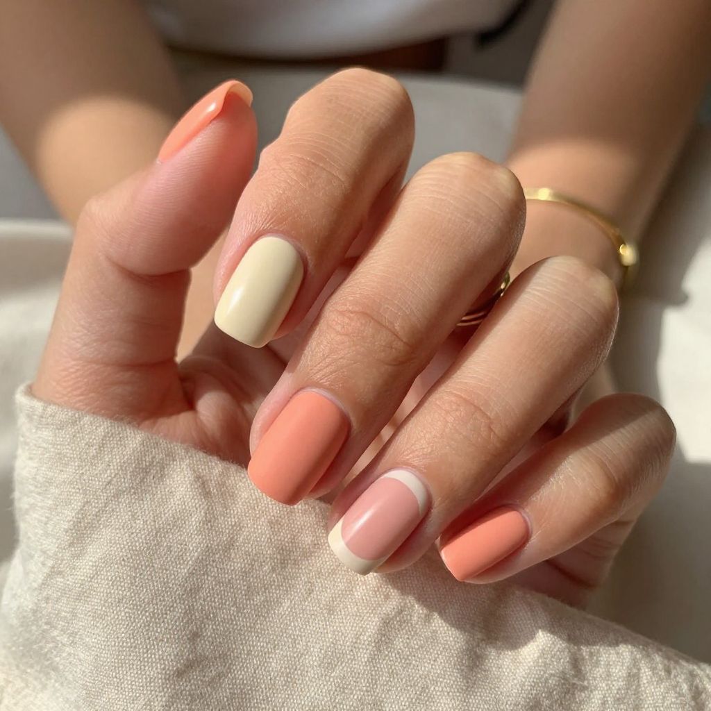 Coral Peach Minimalism