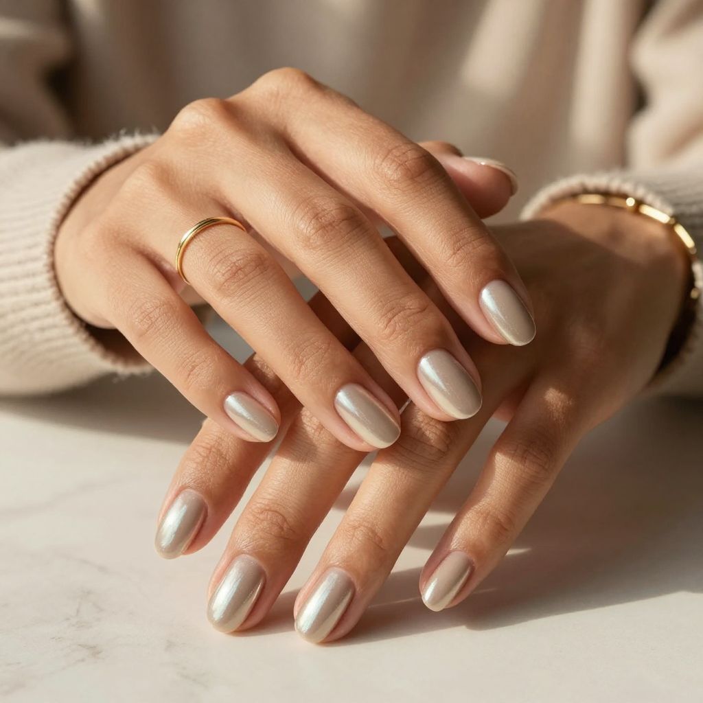 Soft Sand Chrome Cat Eye