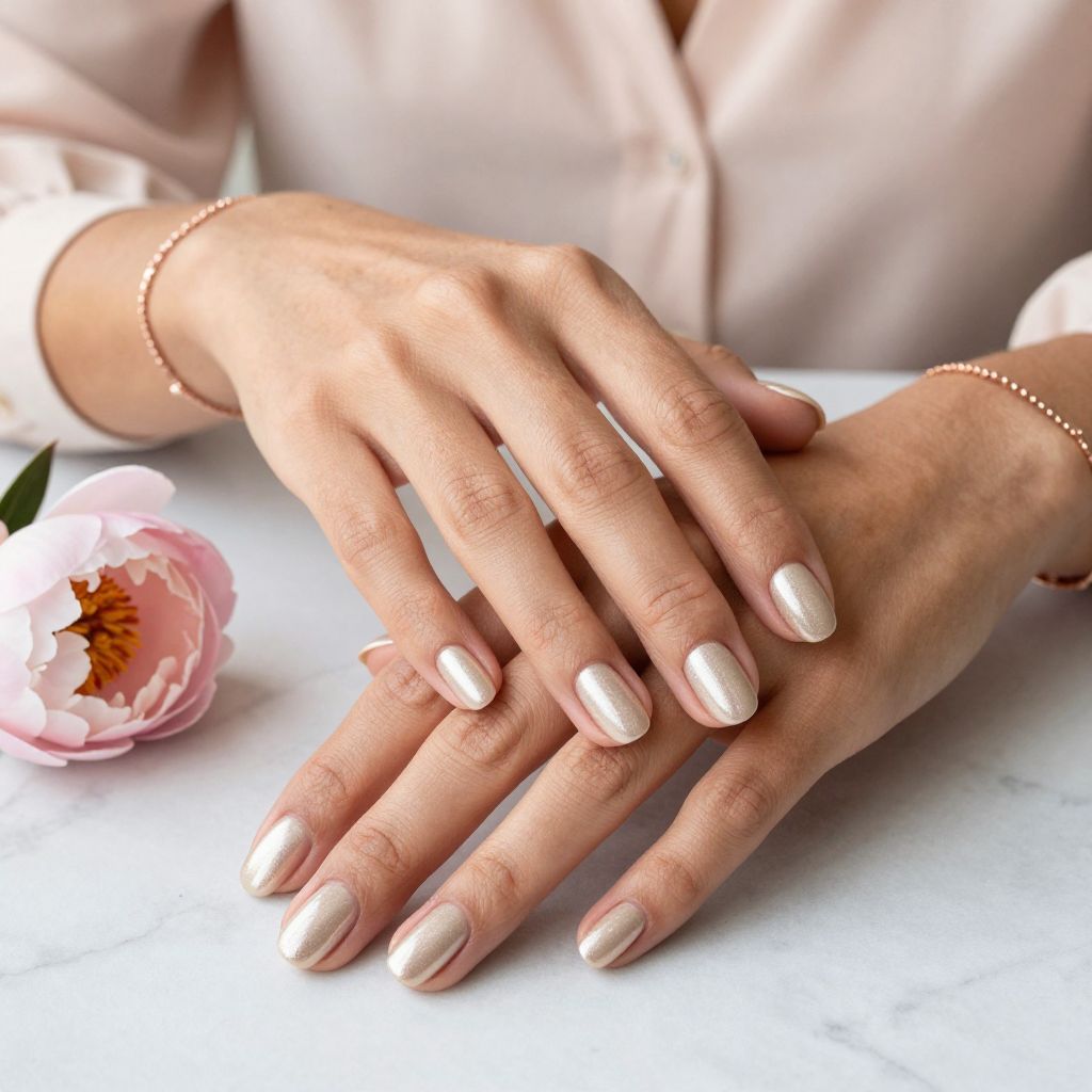 Champagne Rose Chrome Glow