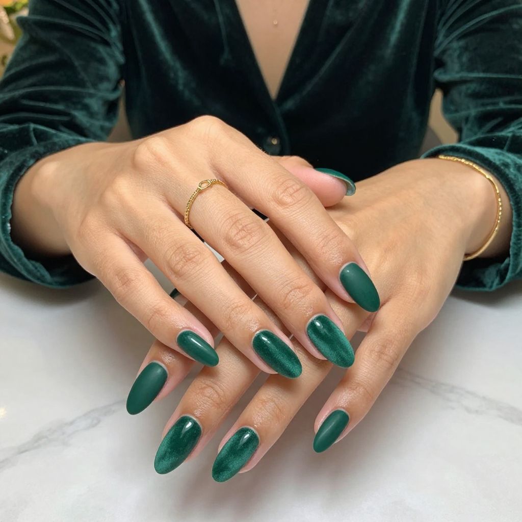 Emerald Green Velvet