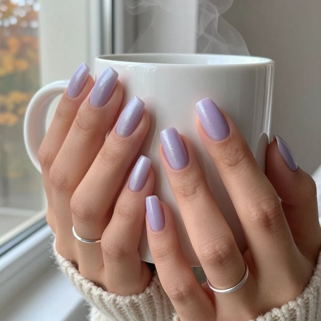 Frosted Lavender Glow