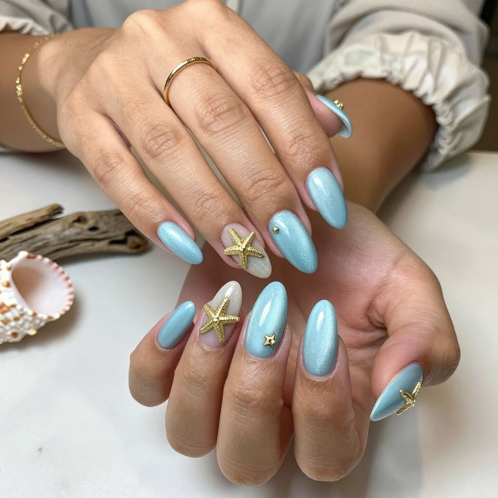 Starfish Glitter Elegance