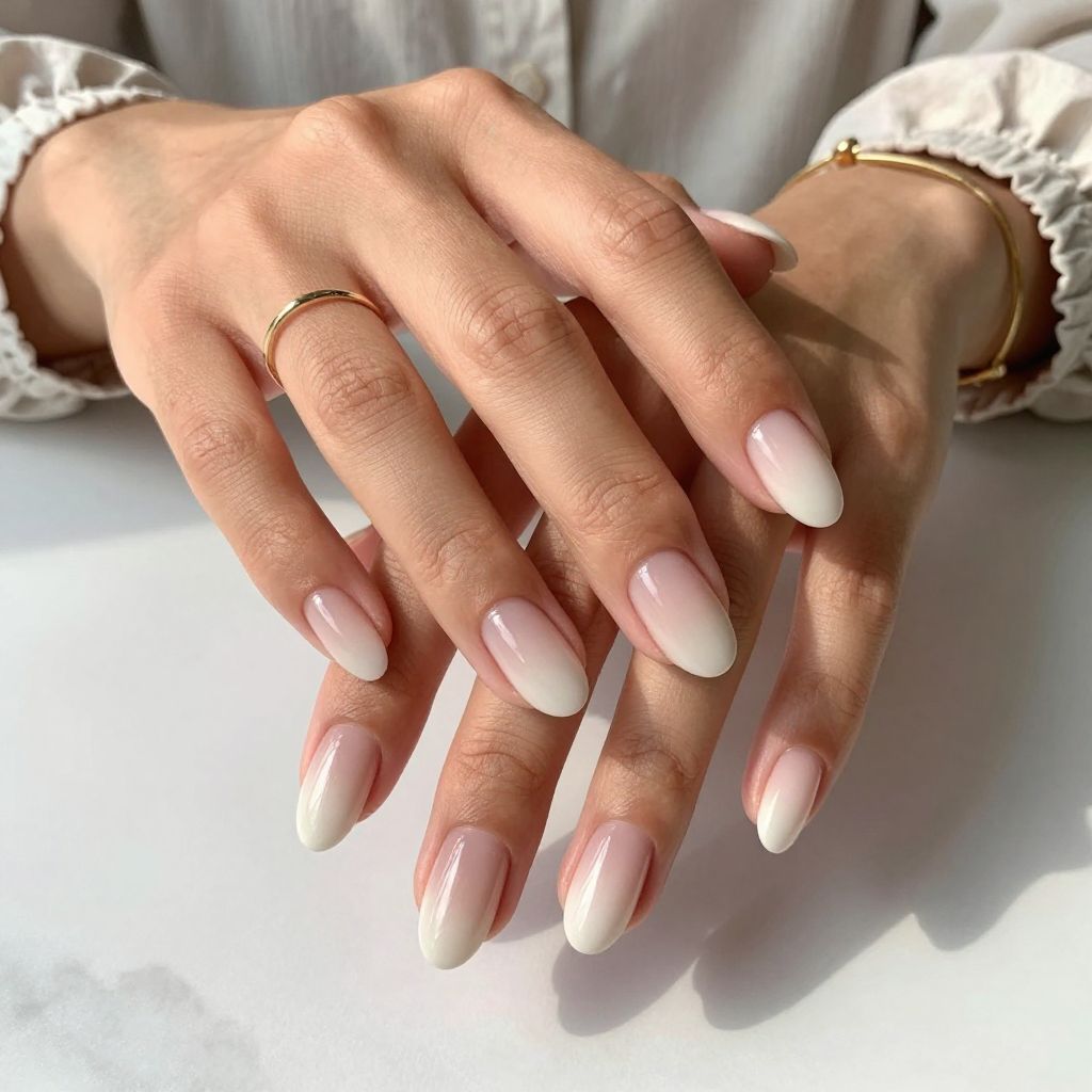 Classic Nude to Ivory Ombre French